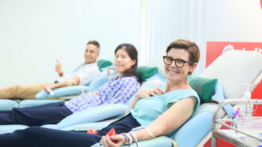Sia i pazienti vietnamiti che quelli stranieri apprezzano con soddisfazione i servizi offerti dall'ospedale.